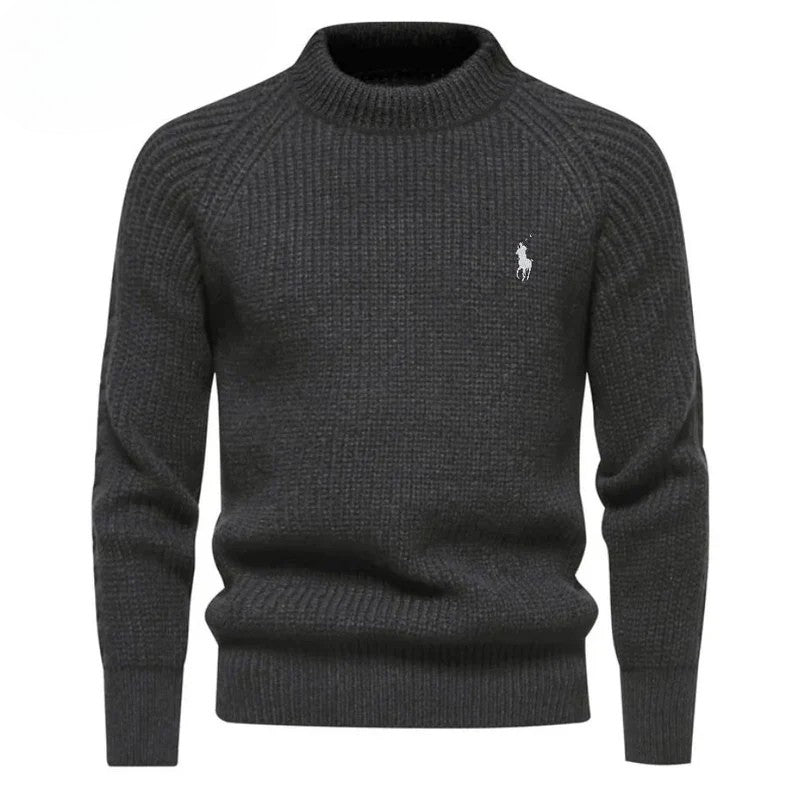 Katoenen crewneck trui