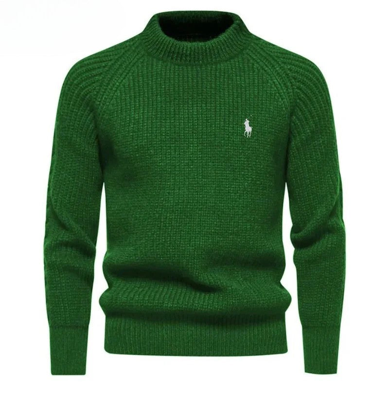 Katoenen crewneck trui