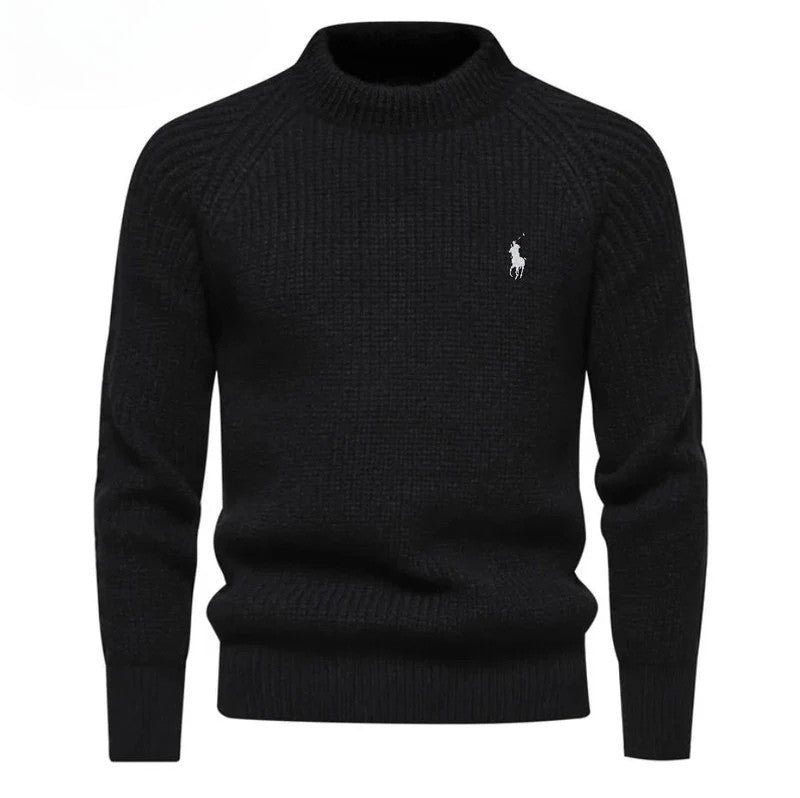 Katoenen crewneck trui